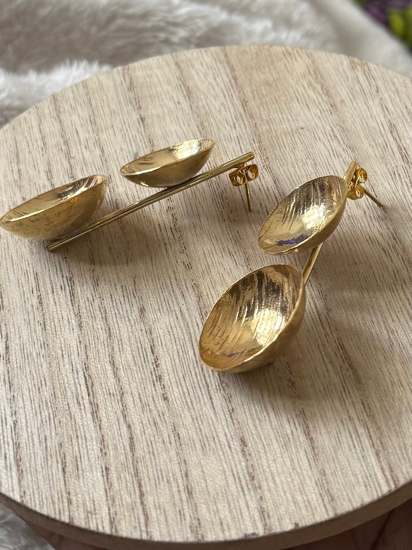 BOUCLE D'OREILLE CALEBASSE